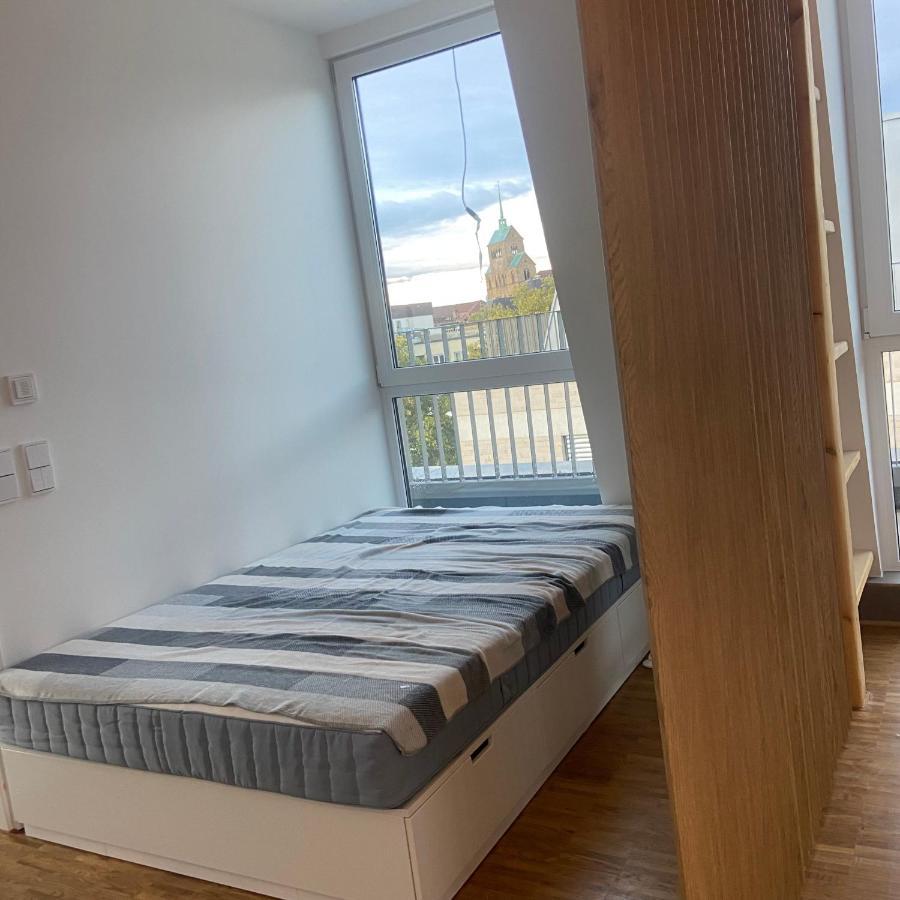 Apartmán Zentrales Penthouse Mit Blick Auf Schwanenteich Minden  Exteriér fotografie