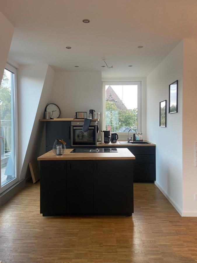 Apartmán Zentrales Penthouse Mit Blick Auf Schwanenteich Minden  Exteriér fotografie