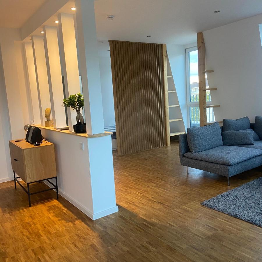 Apartmán Zentrales Penthouse Mit Blick Auf Schwanenteich Minden  Exteriér fotografie