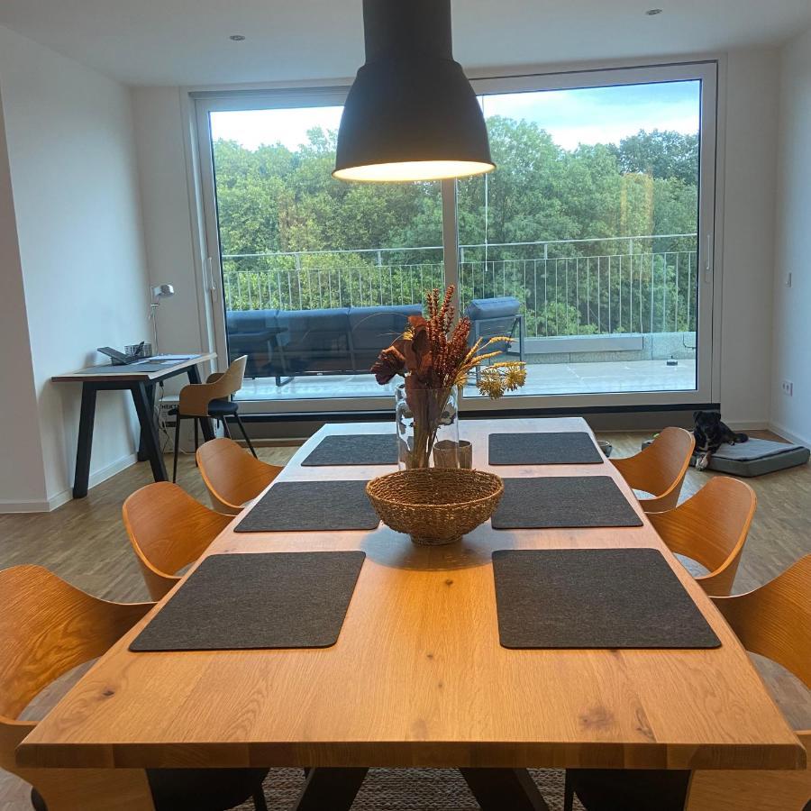 Apartmán Zentrales Penthouse Mit Blick Auf Schwanenteich Minden  Exteriér fotografie